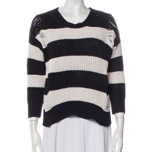 Striped Black and White Sweater